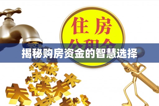 建始揭秘购房资金的智慧选择